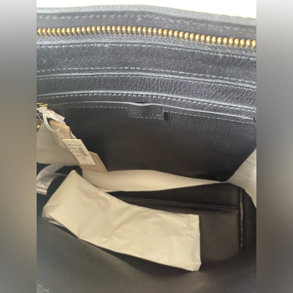 Madewell The Zip-Top Medium Transport Tote NWT - Picture 5 of 8